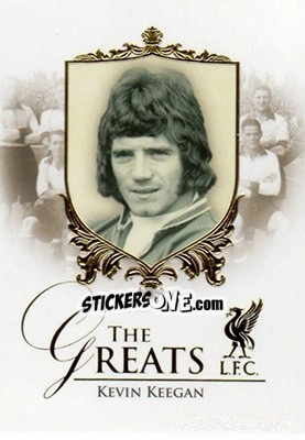 Sticker Kevin Keegan - Liverpool UNIQUE 2016-2017 n. 45 - Futera