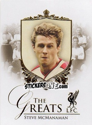 Sticker Steve McManaman - Liverpool UNIQUE 2016-2017 n. 48 - Futera