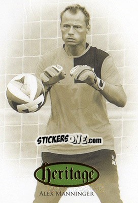 Sticker Alex Manninger - Liverpool UNIQUE 2016-2017 n. HT02 - Futera
