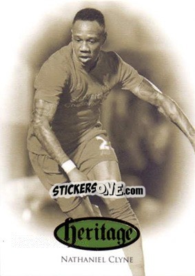 Sticker Nathaniel Clyne - Liverpool UNIQUE 2016-2017 n. HT04 - Futera