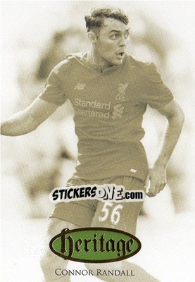 Sticker Connor Randall - Liverpool UNIQUE 2016-2017 n. HT11 - Futera