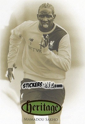 Sticker Mamadou Sakho - Liverpool UNIQUE 2016-2017 n. HT12 - Futera