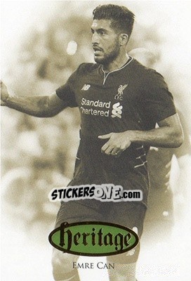 Figurina Emre Can - Liverpool UNIQUE 2016-2017 - Futera