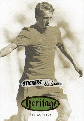 Sticker Lucas Leiva - Liverpool UNIQUE 2016-2017 - Futera