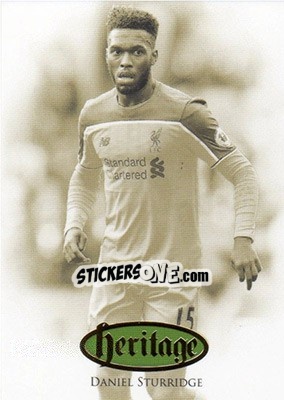 Sticker Daniel Sturridge - Liverpool UNIQUE 2016-2017 n. HT29 - Futera