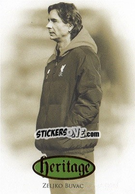 Sticker Zeljko Buvac - Liverpool UNIQUE 2016-2017 - Futera