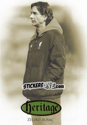 Cromo Zeljko Buvac - Liverpool UNIQUE 2016-2017 n. HT30 - Futera