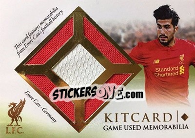 Sticker Emre Can - Liverpool UNIQUE 2016-2017 - Futera