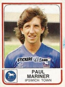 Sticker Paul Mariner - UK Football 1983-1984 - Panini