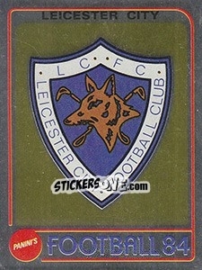 Sticker Badge - UK Football 1983-1984 n. 102 - Panini