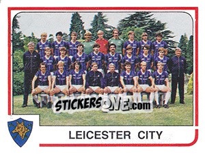 Cromo Team - UK Football 1983-1984 - Panini