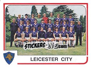 Sticker Team - UK Football 1983-1984 - Panini