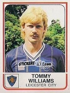 Sticker Tommy Williams - UK Football 1983-1984 n. 105 - Panini