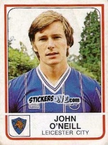 Sticker John O'Neill - UK Football 1983-1984 - Panini
