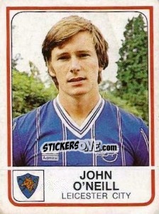 Sticker John O'Neill - UK Football 1983-1984 n. 106 - Panini