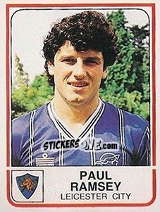 Figurina Paul Ramsey - UK Football 1983-1984 - Panini