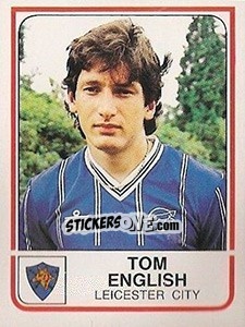 Cromo Tom English - UK Football 1983-1984 - Panini