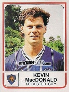 Sticker Kevin MacDonald - UK Football 1983-1984 n. 111 - Panini