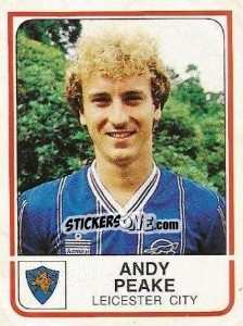 Sticker Andy Peake - UK Football 1983-1984 n. 112 - Panini