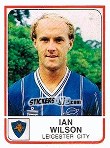 Figurina Ian Wilson - UK Football 1983-1984 - Panini