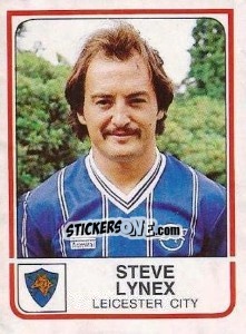Figurina Steve Lynex - UK Football 1983-1984 - Panini