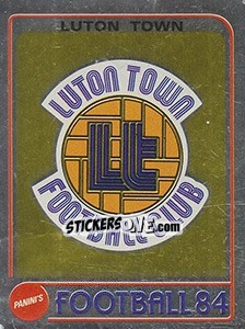 Sticker Badge - UK Football 1983-1984 - Panini