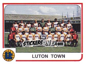 Sticker Team - UK Football 1983-1984 n. 135 - Panini