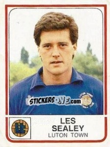 Figurina Les Sealey - UK Football 1983-1984 - Panini