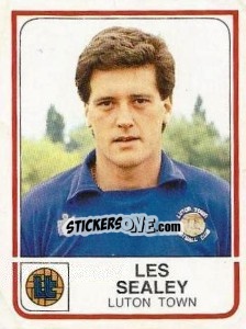 Sticker Les Sealey - UK Football 1983-1984 n. 136 - Panini