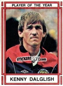 Sticker Kenny Dalglish - UK Football 1983-1984 - Panini
