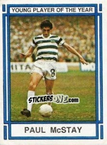 Sticker Paul McStay - UK Football 1983-1984 n. 5 - Panini