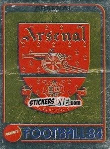 Sticker Badge - UK Football 1983-1984 n. 6 - Panini