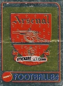 Sticker Badge - UK Football 1983-1984 - Panini