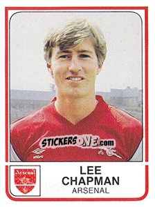 Sticker Lee Chapman - UK Football 1983-1984 n. 19 - Panini
