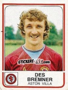 Sticker Des Bremmer - UK Football 1983-1984 n. 28 - Panini
