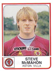 Figurina Steve McMahon - UK Football 1983-1984 - Panini
