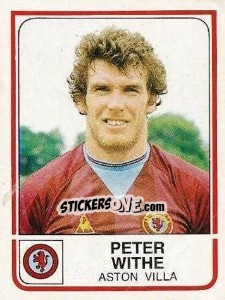 Figurina Peter Withe - UK Football 1983-1984 - Panini