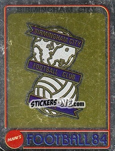 Sticker Badge - UK Football 1983-1984 n. 38 - Panini