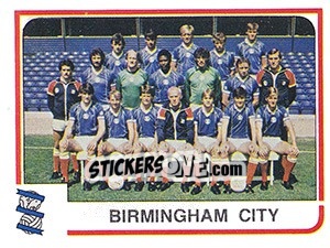 Cromo Team - UK Football 1983-1984 - Panini