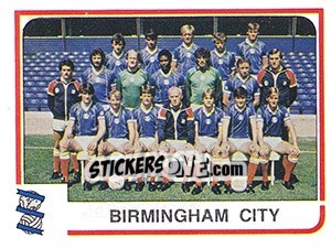 Figurina Team - UK Football 1983-1984 n. 39 - Panini