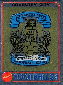 Cromo Badge - UK Football 1983-1984 - Panini