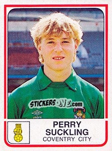 Cromo Perry Suckling - UK Football 1983-1984 - Panini