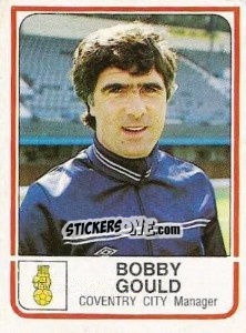 Figurina Bobby Gould - UK Football 1983-1984 - Panini