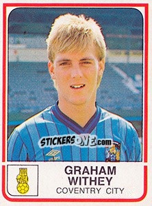 Cromo Graham Withey - UK Football 1983-1984 n. 69 - Panini