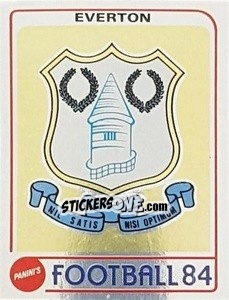 Cromo Badge - UK Football 1983-1984 - Panini