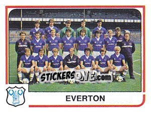 Sticker Team - UK Football 1983-1984 - Panini