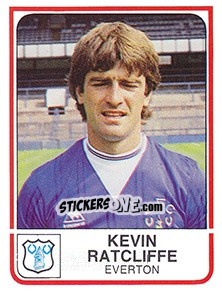 Figurina Kevin Ratcliffe - UK Football 1983-1984 - Panini
