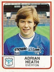 Figurina Adrian Heath - UK Football 1983-1984 - Panini