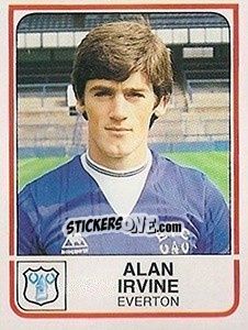 Sticker Alan Irvine - UK Football 1983-1984 n. 81 - Panini