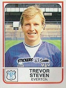 Sticker Trevor Steven - UK Football 1983-1984 n. 85 - Panini